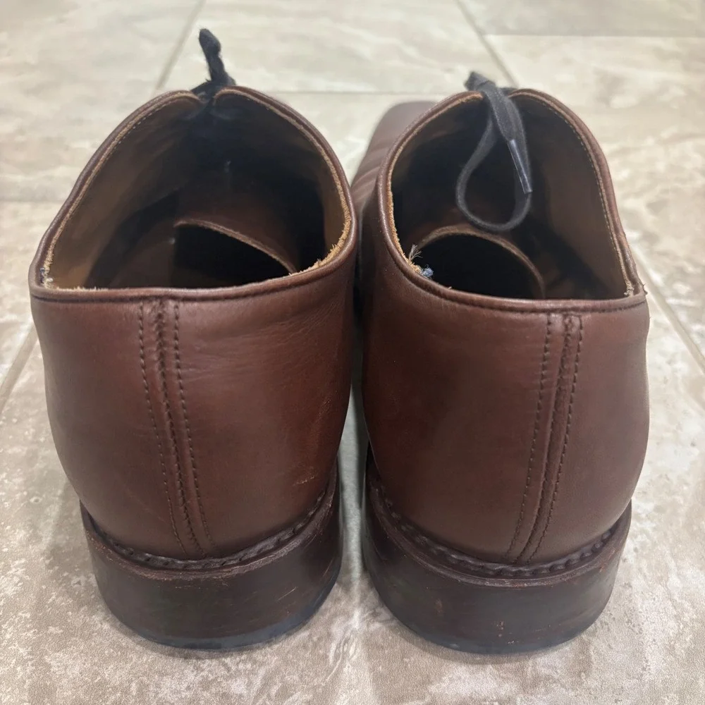 Thursday Boot‎ Co Executive Brown Leather Cap Toe Oxford Dress Shoes Mens 12 US